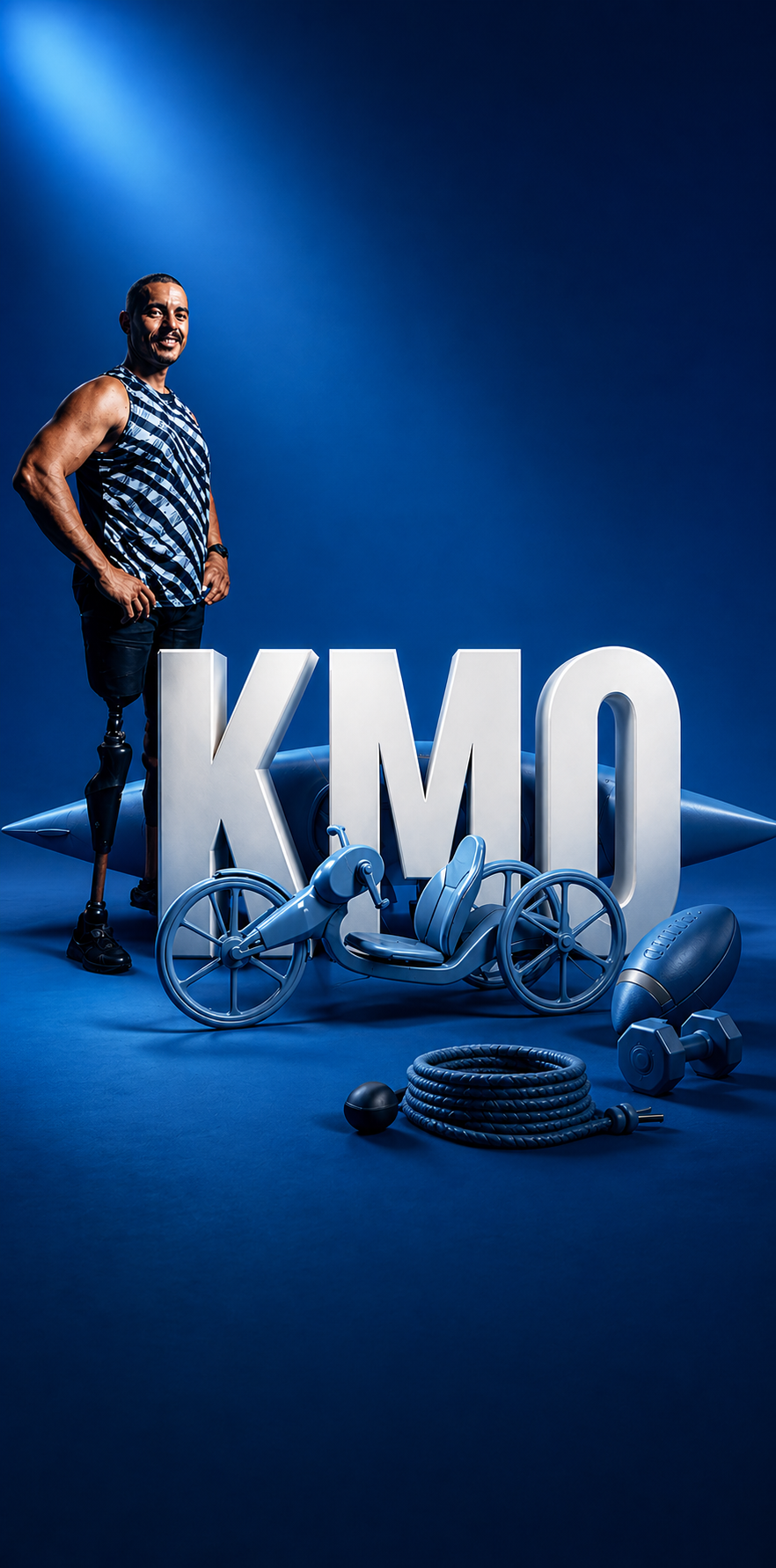 Mehdi Deghmache, para-athlète et Champion de France de para-canoë, défi Kilomètre Zéro